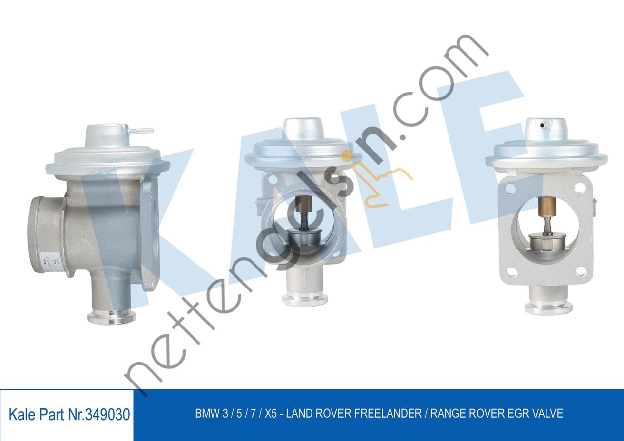 KALE 349030 EGR VALFI BMW E46 E39 E38 E65 E53 M47N M57N LAND ROVER FREELANDER 2.0 TD4 RANGE III 3.0 D  BMW BİNEK EGR VALFİ