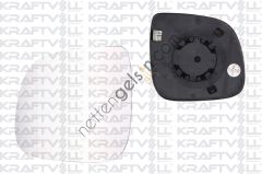 KRAFTVOLL 09080181 DIS DIKIZ AYNA CAMI ELEKTIRIKLI ISITMALI SOL ASFERIK CAMLI TRANSPORTER T6 (11->>) AMOROK (10->>)  VW-AUDI-SEAT-SKODA BİNEK DIKIZ AYNA CAMI