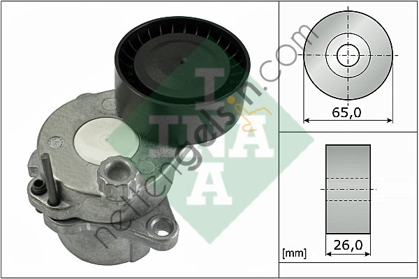 INA 534044310 KAYIS GERGI RULMANI (KUTUKLU) X204 08>15 W204 08>14 S204 08>14 W212 09>16 S212 09>16 C207 09>16 W221 11>13  MERCEDES BİNEK ALTERNATÖR GERGİ RULMANI