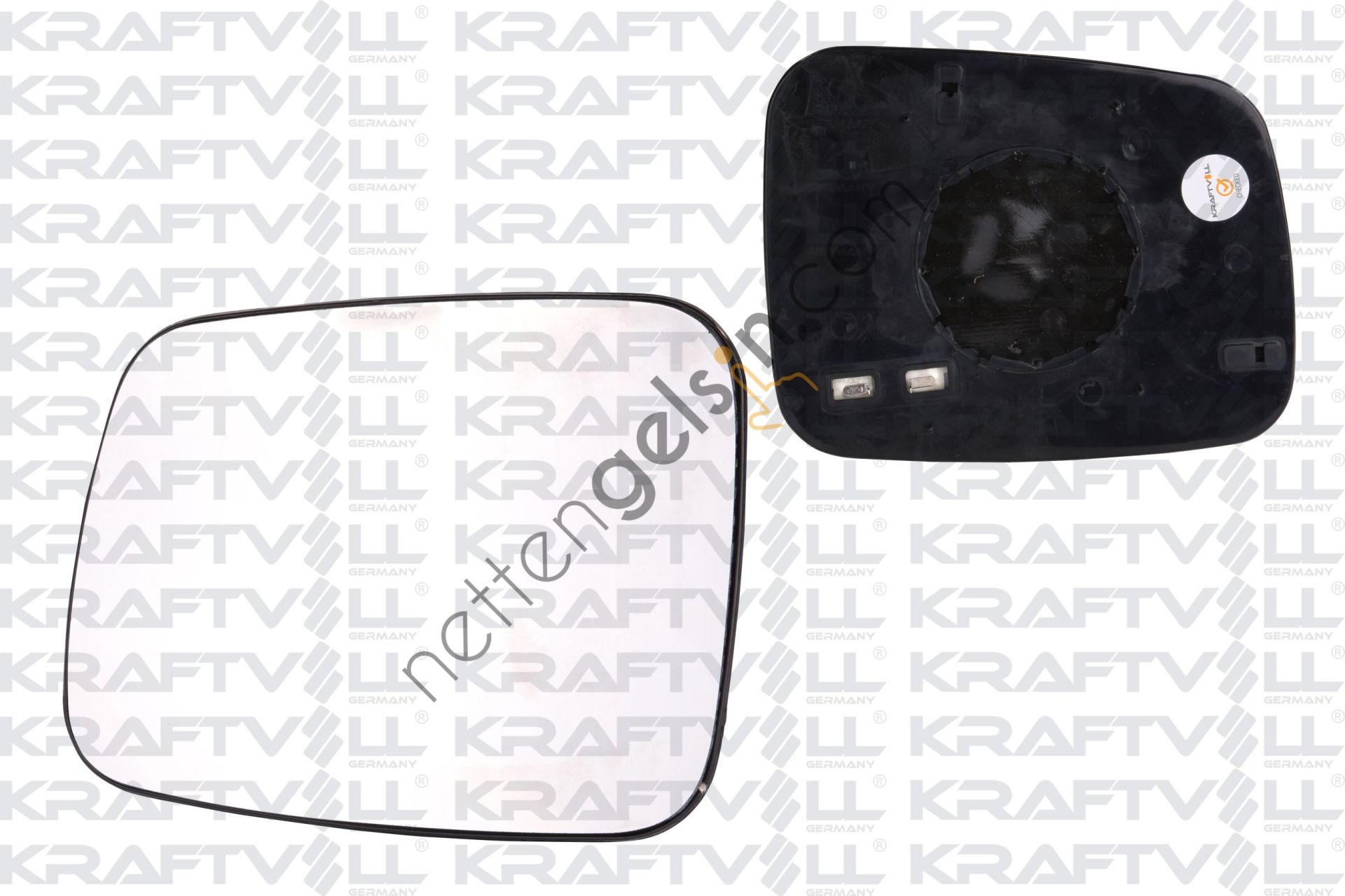 KRAFTVOLL 09080178 DIS DIKIZ AYNA CAMI ELEKTIRIKLI ISITMALI SAG CONVEX CAMLI TRANSPORTER T4 (90-02)  VW-AUDI-SEAT-SKODA BİNEK DIKIZ AYNA CAMI