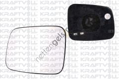KRAFTVOLL 09080178 DIS DIKIZ AYNA CAMI ELEKTIRIKLI ISITMALI SAG CONVEX CAMLI TRANSPORTER T4 (90-02)  VW-AUDI-SEAT-SKODA BİNEK DIKIZ AYNA CAMI