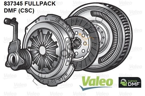 VALEO 837345 DMF VOLANT+DEBRIYAJ SETI+RULMAN KIT TIGUAN 2.0 TDI 08>18 CBAA CFFA CBAB CFFB CLJA  VW-AUDI-SEAT-SKODA BİNEK DEBRİYAJ SETİ