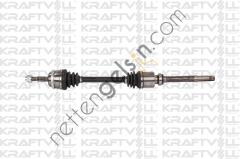 KRAFTVOLL 01010067 AKS ON SAG KOMPLE 106 GTI SAXO VTS DIS FREZE 21 IC FREZE 22 BOY 811.5MM TU5J4 1.6 16V ABSLI 48-DIS 99>  PEUGEOT-CITROEN BİNEK AKS MİLİ