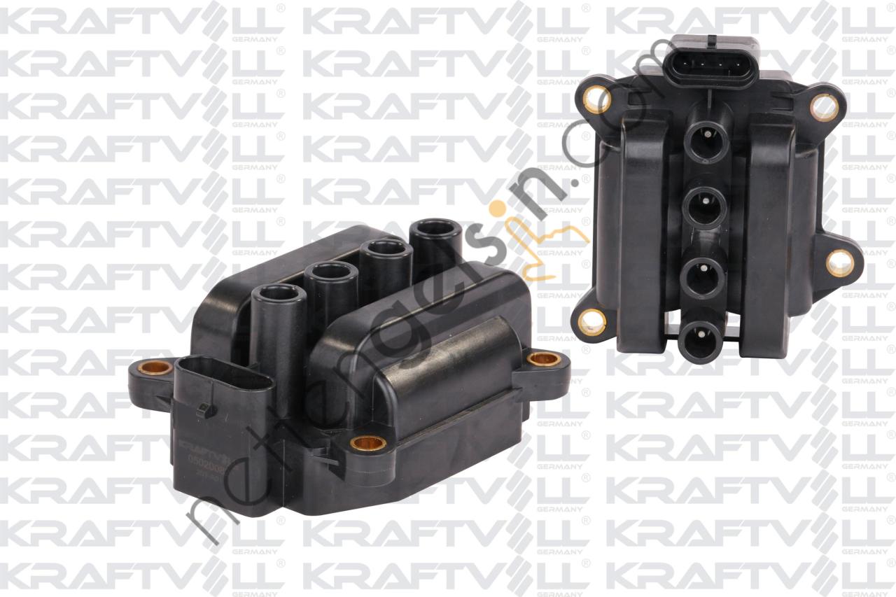 KRAFTVOLL 05020082 ATESLEME BOBINI LOGAN I II SANDERO I II CLIO II III IV KANGOO MODUS SYMBOL II MODUS TWINGO II 1.2 16V D4F   DACIA BİNEK ATEŞLEME BOBİNİ