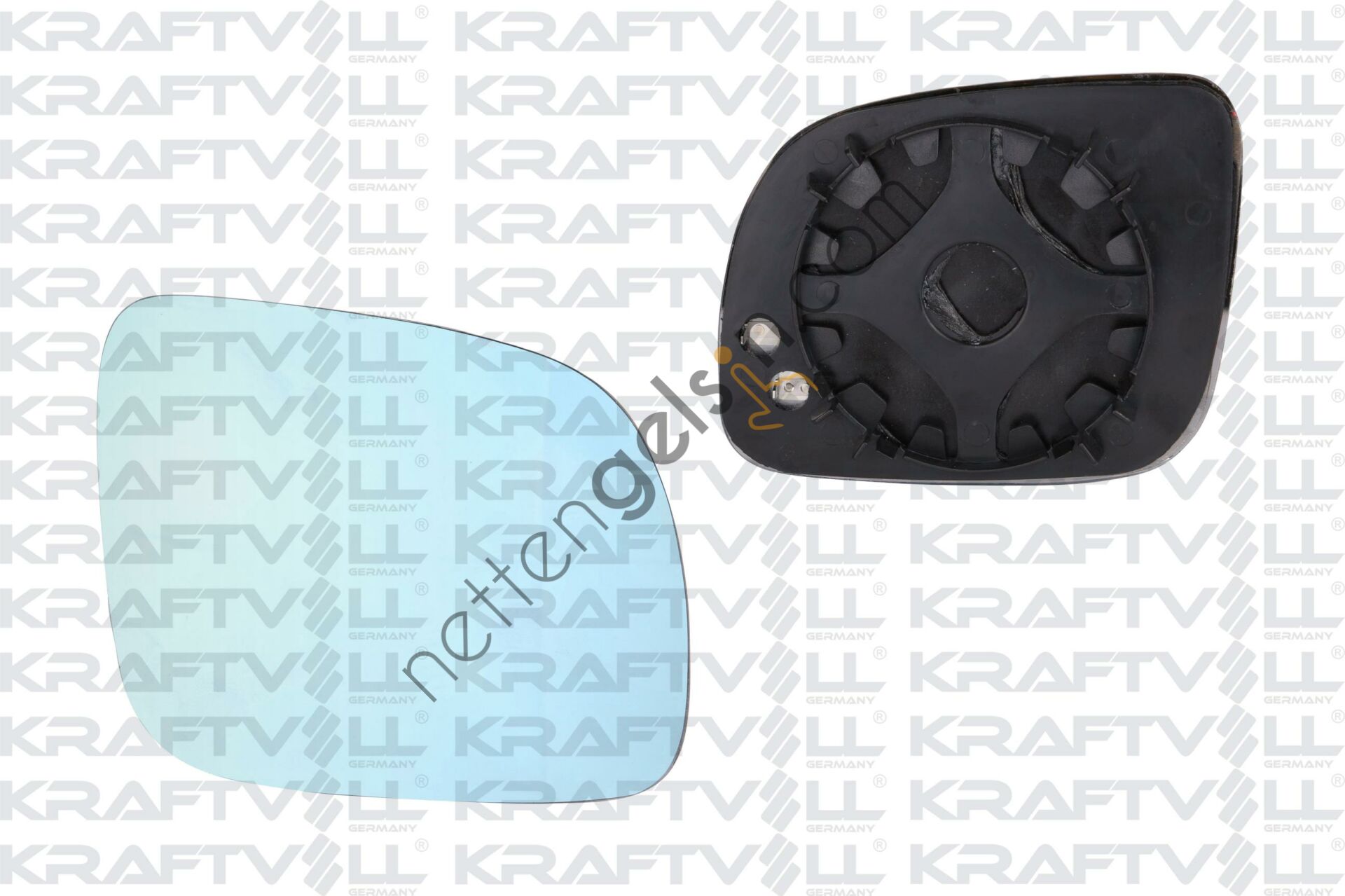 KRAFTVOLL 09080164 DIS DIKIZ AYNA CAMI ELEKTIRIKLI ISITMALI CONVEX CAMLI SAG (BLUE GLASS) GOLF IV (99-04)  VW-AUDI-SEAT-SKODA BİNEK DIKIZ AYNA CAMI