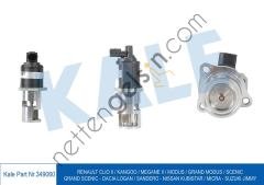 KALE 349060 EGR VALFI CLIO II-KANGOO-MEGANE II 1.5 DCI MASTER II MOVANO LAGUNA II 2.2 00=> K9K  RENAULT BİNEK EGR VALFİ