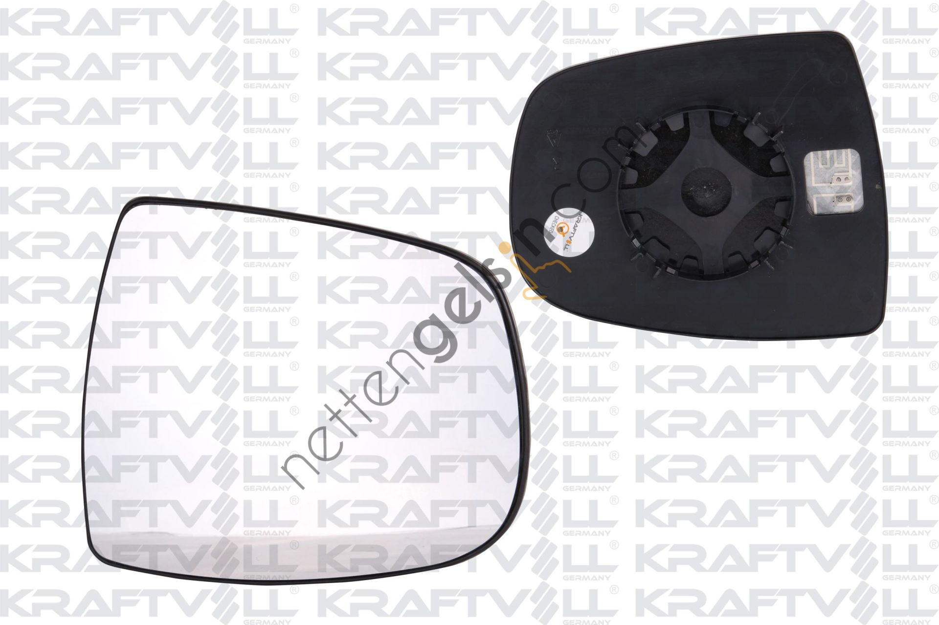 KRAFTVOLL 09080152 DIS DIKIZ AYNA CAMI ELEKTRIKLI ISITMALI CONVEX CAMLI SAG TRAFIC II 01->  RENAULT BİNEK DIKIZ AYNA CAMI