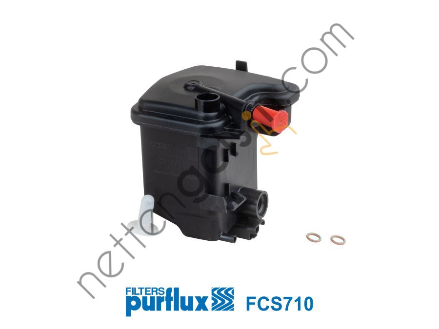 PURFLUX FCS710 MAZOT FILTRESI PARTNER-P206-207-307-308-407-FIESTA-FOCUS-CMAX-TEPEE 1,6 HDI  PEUGEOT-CITROEN BİNEK YAKIT FİLTRESİ
