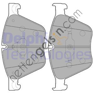 DELPHI LP2210 ON FREN BALATASI BMW E70 E71 F15 F01 E71 E72  BMW BİNEK FREN BALATASI