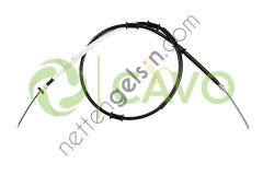 CAVO 1102 763 EL FREN TELI ARKA SAG / SOL DOBLO (152) KISA SASE 10 / 09> (1872 / 1585)  FIAT BİNEK EL FREN HALATI