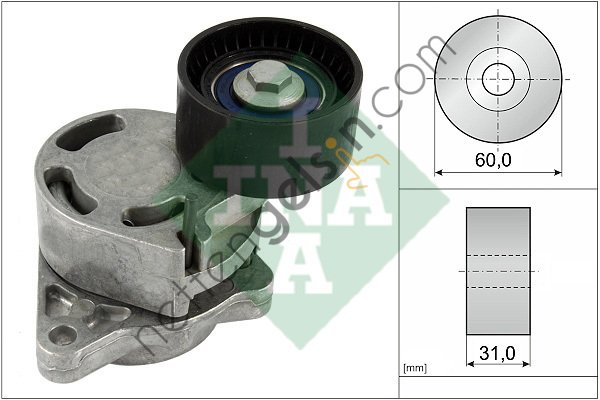 INA 534031710 ALTERNATOR GERGI RULMANI (KUTUKLU) TRAFIC II MASTER II MOVANO VIVARO 2,2DCI 2,5DCI (01 ) / (G9U)  RENAULT BİNEK ALTERNATÖR GERGİ RULMANI