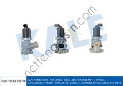KALE 349115 EGR VALFI ASTRA H Z13DTH DOBLO PALIO ALBEA PUNTO 1,3 MULTIJET 16V 90HP CORSA D 1,3CDTI Z13DTH 05>  FIAT BİNEK EGR VALFİ