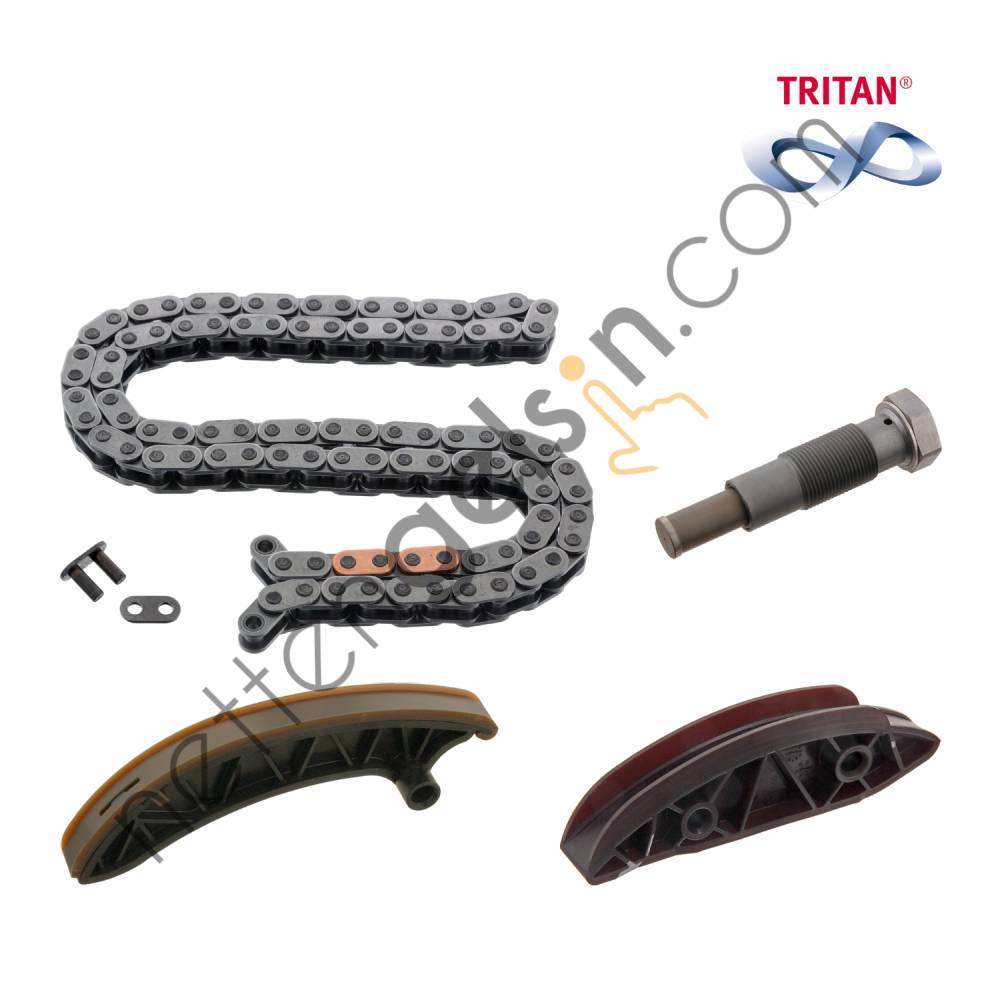 SWAG 10949570 EKSANTRIK ZINCIR SETI (UZUN PALET, OM651) X204 09>15 W246 11>14 W204 08>14 C218 11>17 W212 09>16 SPRINTER 09>  MERCEDES BİNEK MOTOR ZINCIR SETI