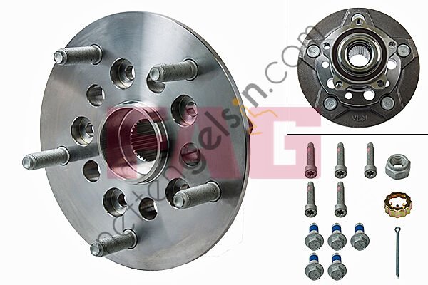 FAG 713679120 ÖN TEKER RULMANI PORYALI KOMPLE TRANSİT CUSTOM TTF 14> YENİ TRANSİT V363 TTG 14>  FORD BİNEK