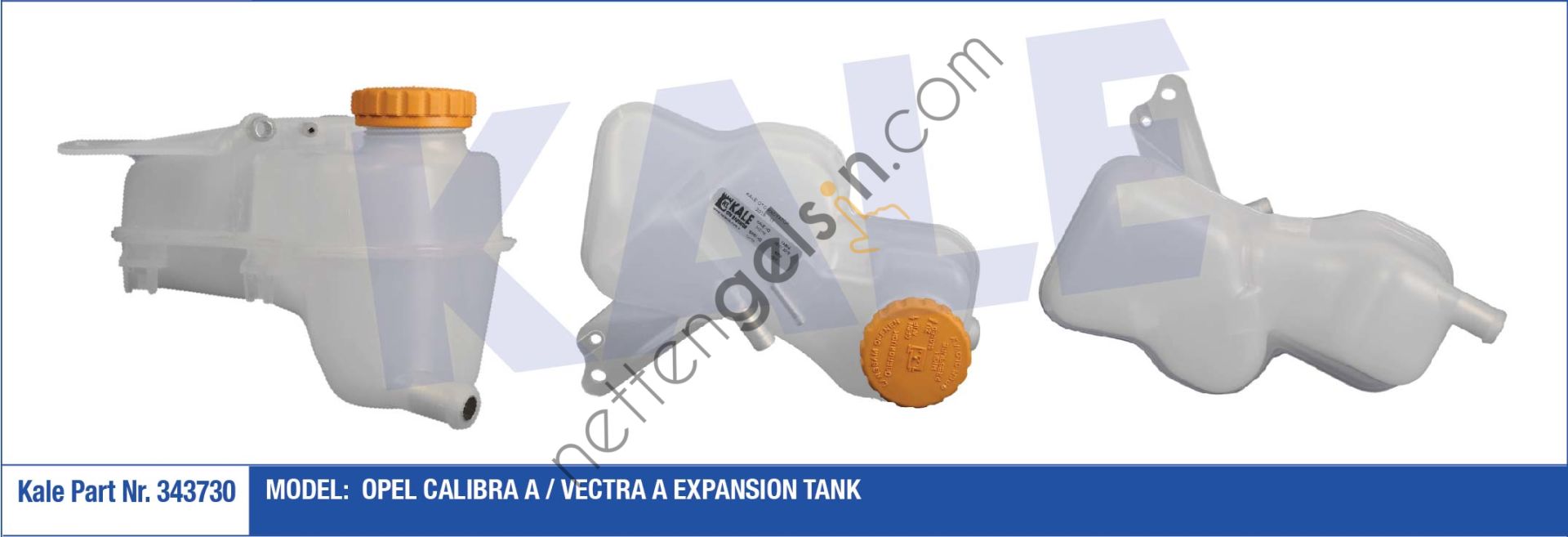 KALE 343730 GENLESME SU DEPOSU CALIBRA A / VECTRA A  OPEL BİNEK YEDEK SU DEPOSU