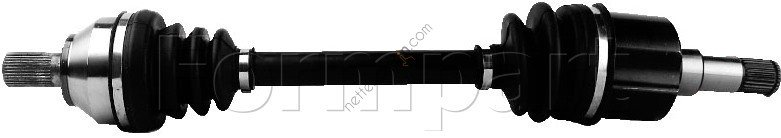 FORMPART 15380009/S ON AKS SOL FOCUS II 1,6TDCI-C-MAX 1,6TDCI 04-09  FORD BİNEK AKS MİLİ