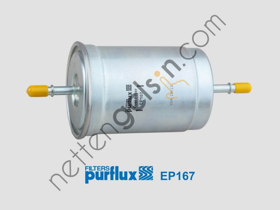 PURFLUX EP167 VOLVO YAKIT FILTRESI - S 40 I 1.6,S40 I 1.8,- 2.0 - I T4 1.9 T4 2.0 S60 I 2.3, XC70 (295) 2.5 T XC AWD 02>07 S80 I (184) 2.9 98>06 V70 II (285) 2.4 00>07  VOLVO BİNEK YAKIT FİLTRESİ