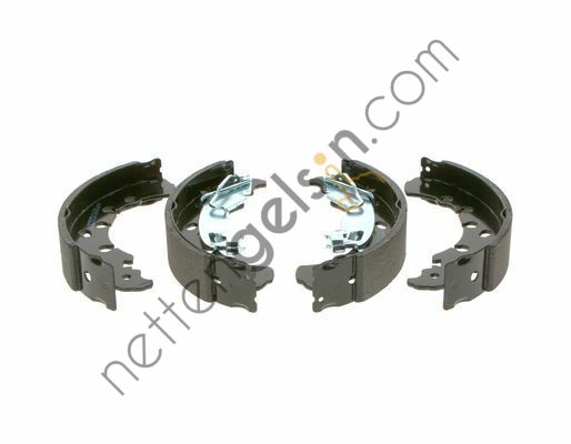 BOSCH 0986487702 ARKA FREN BALATASI PABUC NEMO BIPPER 1.4HDI 2010>FIORINO 1.4 09 / 08>PUNTO IDEA CORSA 1.2 / 1.4 / 1.9JTD  FIAT BİNEK FREN BALATASI