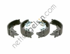 BOSCH 0986487702 ARKA FREN BALATASI PABUC NEMO BIPPER 1.4HDI 2010>FIORINO 1.4 09 / 08>PUNTO IDEA CORSA 1.2 / 1.4 / 1.9JTD  FIAT BİNEK FREN BALATASI