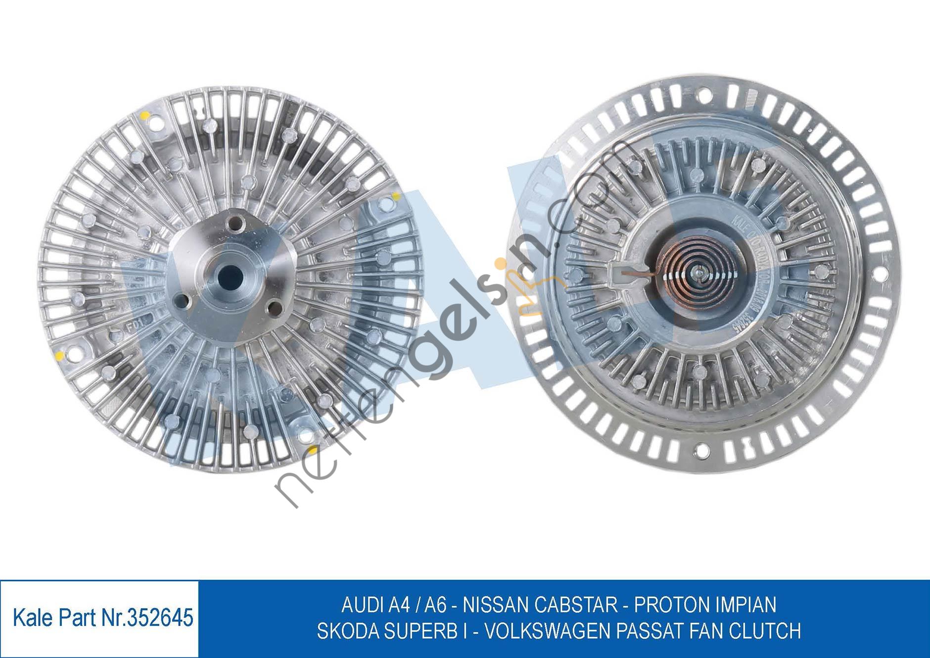KALE 352645 FAN TERMIK (VISCO) A4 A6 PASSAT 1,8 / 1,9 / 2,0  VW-AUDI-SEAT-SKODA BİNEK FAN TERMİĞİ