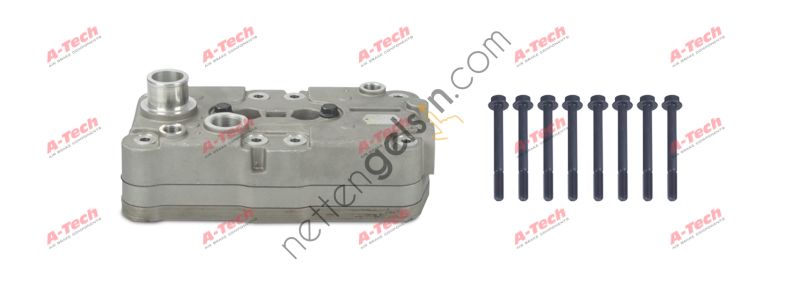 A-TECH 249.01.1210 KOMPRESOR KAPAGI CIFTLI PLEYTLI MAN TGA-TGS-TGX 2066-2676 YM. 92 MM  MAN AĞIR VASITA KOMPRESOR SILINDIR KAPAGI