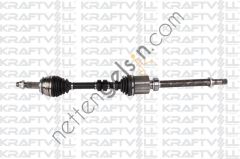 KRAFTVOLL 01010134 ON AKS KOMPLE SAG NISSAN QASHQAI J11 1.2 DIG-T 2013-> RENAULT KADJAR 1.2 DIG-T (MANUEL VITES) (947X29X26)  NISSAN BİNEK AKS MİLİ