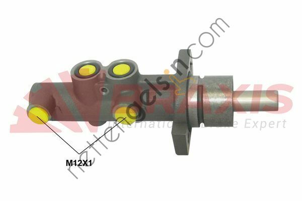 BRAXIS AJ0134 FREN ANA MERKEZI PARTNER / BERLINGO 1.6 16V 1.6 HDI 2.0 HDI 1.4 ESPLI 23.81mm  PEUGEOT-CITROEN BİNEK FREN ANA MERKEZİ