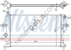 NISSENS 630041 RADYATÖR OPEL ASTRA G 1.4-1.6-1.8 KLİMALI MANUEL 1300214 OPEL