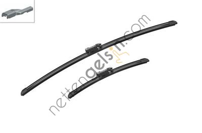BOSCH 3397007583 SILECEK SUPURGESI TAKIM AEROTWIN - [650/340 MM]  HYUNDAI BİNEK SİLECEK SÜPÜRGESİ