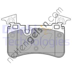 DELPHI LP2151 FREN BALATASI ARKA W204 AMG 08>14 W211 AMG 06>08 R230 AMG 04>12  MERCEDES BİNEK