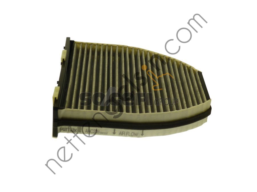 PURFLUX AHC318 POLEN FILTRESI (KARBONLU) X204 08>15 W204 07>14 W212 09>15 C218 11>17 R231 12>  MERCEDES BİNEK POLEN FİLTRESİ