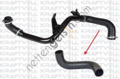 KRAFTVOLL 10030910 TURBO INTERCOLL HORTUMU (BUYUK METAL BORU HARIC) FOCUS II FOCUS II C MAX 1,6TDCI 90PS / 110PS 03>11  FORD BİNEK TURBO HORTUMU