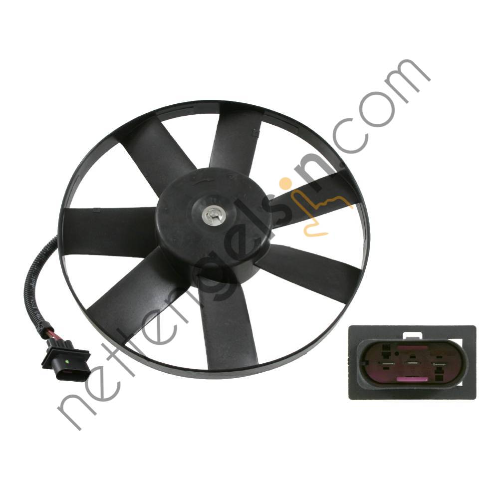 SWAG 99914748 FAN MOTORU BUYUK OLAN (150 80W 345MM) BORA BCB POLO A3 TT CORDOBA IBIZA IV LEON TOLEDO II FABIA  VW-AUDI-SEAT-SKODA BİNEK FAN MOTORU