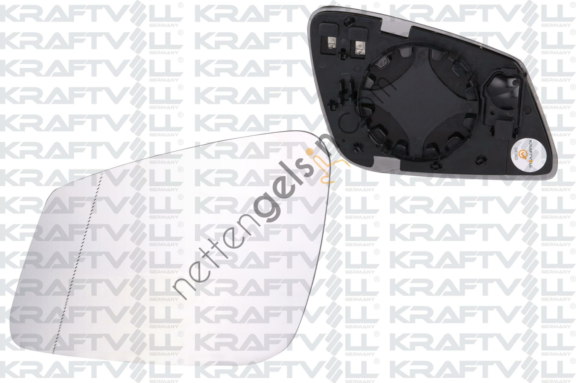 KRAFTVOLL 09080001 AYNA CAMI ISITMALI ASFERIK SOL BMW E60 E61 F12 F13 F20 F21 F48 14>  BMW BİNEK DIKIZ AYNA CAMI