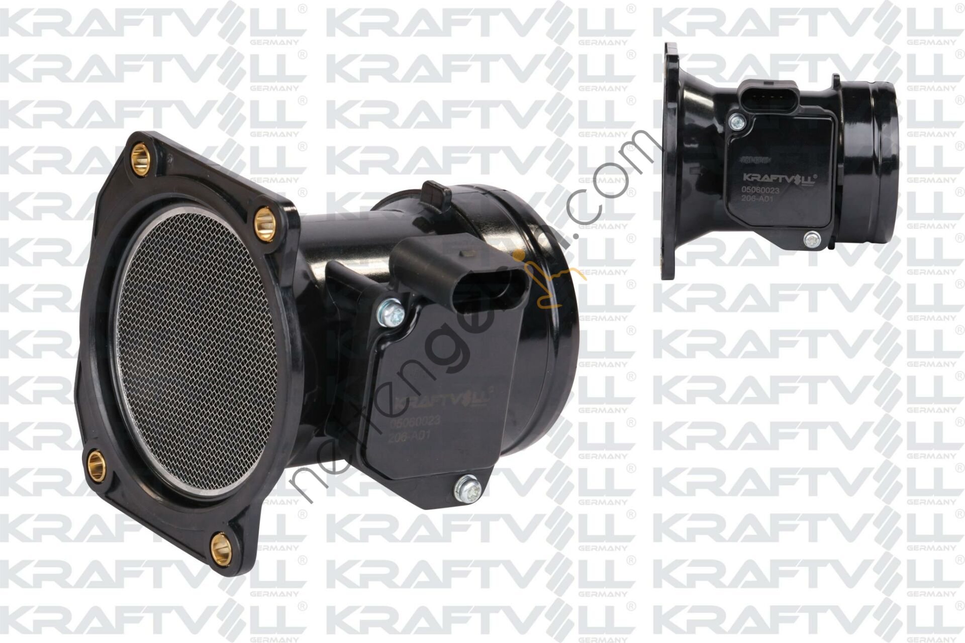 KRAFTVOLL 05060023 HAVA AKISMETRE (DEBIMETRE) BORA GOLF IV OCTAVIA PASSAT 1,4 / 1,9D / 1,6 BENZINLI 97>08 AKL ATD AZM BFQ  VW-AUDI-SEAT-SKODA BİNEK HAVA AKIŞMETRESİ