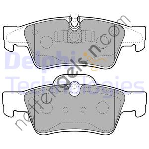 DELPHI LP2124 FREN BALATASI ARKA W463 04> W164 05>11 W251 05>12  MERCEDES BİNEK FREN BALATASI