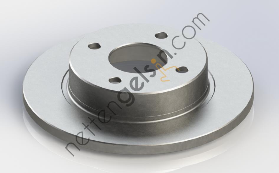 KRAFTVOLL 07040359 ON FREN DISK AYNASI MICRA II 1992-2003  NISSAN BİNEK FREN DİSKİ
