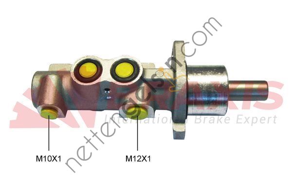 BRAXIS AJ0102 FREN ANA MERKEZI BERLINGO 1.4 1.6 1.9D 96> PARTNER 1.4 1.6 1.9D 96>05 23.81MM  PEUGEOT-CITROEN BİNEK FREN ANA MERKEZİ