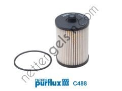 PURFLUX C488 YAKIT FILTRESI (MAZOT) LT 28 / 35 / 46 2,8TDI AUH BCQ 97>07 *OE*  VW-AUDI-SEAT-SKODA BİNEK YAKIT FİLTRESİ
