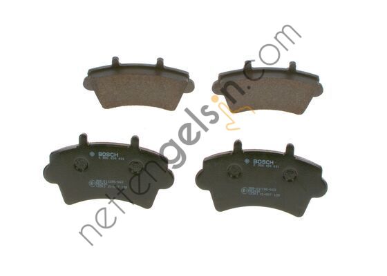 BOSCH 0986494031 ON FREN BALATASI MASTER II 01 10 MOVANO 01> TUM MODELLER INTERSTAR 01> (GDB1442)  RENAULT BİNEK FREN BALATASI
