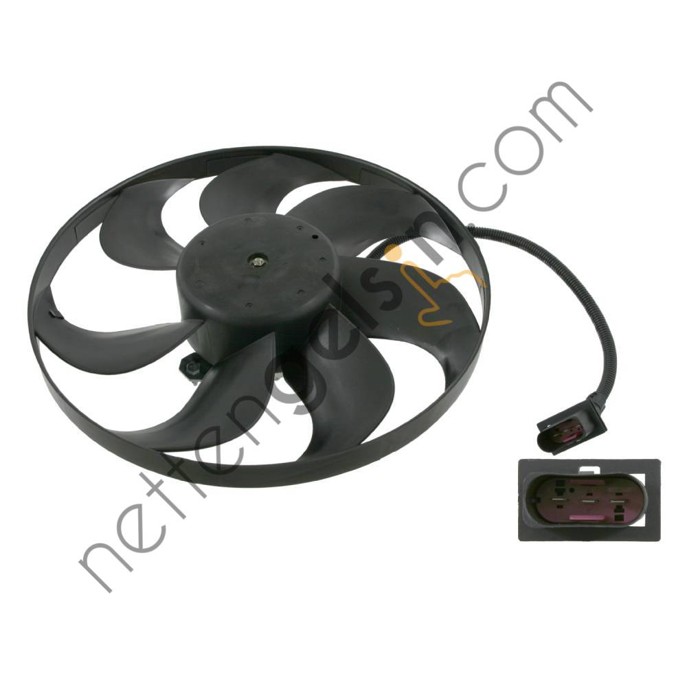 FEBI 22518 FAN MOTORU (250 / 80W 345mm) AROSA CORDOBA IBIZA IV FABIA ROOMSTER FOX LUPO NEW BEETLE  VW-AUDI-SEAT-SKODA BİNEK FAN MOTORU