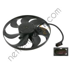 FEBI 22518 FAN MOTORU (250 / 80W 345mm) AROSA CORDOBA IBIZA IV FABIA ROOMSTER FOX LUPO NEW BEETLE  VW-AUDI-SEAT-SKODA BİNEK FAN MOTORU