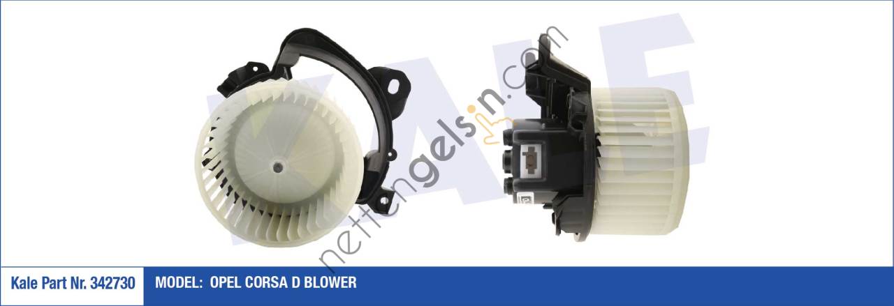 KALE 342730 KALORIFER MOTORU OPEL CORSA D 12V OTOMATIK KLIMALI   OPEL BİNEK KALORİFER MOTORU