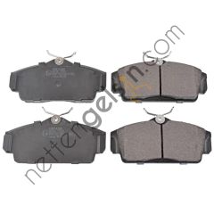 BLUEPRINT ADN14286 ON FREN BALATASI ALMERA N16 00->/PRIMERA 96->02  NISSAN BİNEK FREN BALATASI