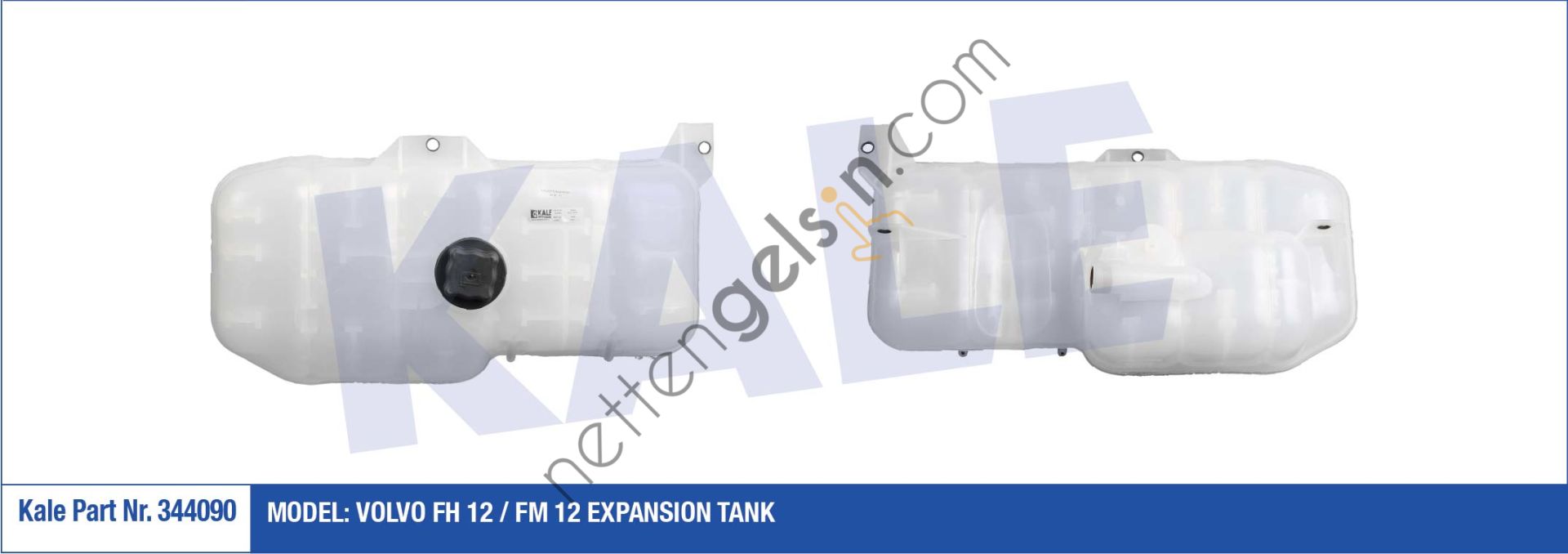 KALE 344090 IMBUSAT DEPOSU VOLVO B12 06> FM 400-440-460-480 05> FM12 420-460 98>08 FM7 98>01 FM9 01>05 FMX II 460-500 13> (KAPAKLI)  VOLVO AĞIR VASITA YEDEK SU DEPOSU