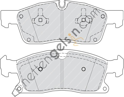 FERODO FDB4403 ON FREN BALATASI GRAND CHEROKEE III (WH) 5.7  JEEP BİNEK FREN BALATASI