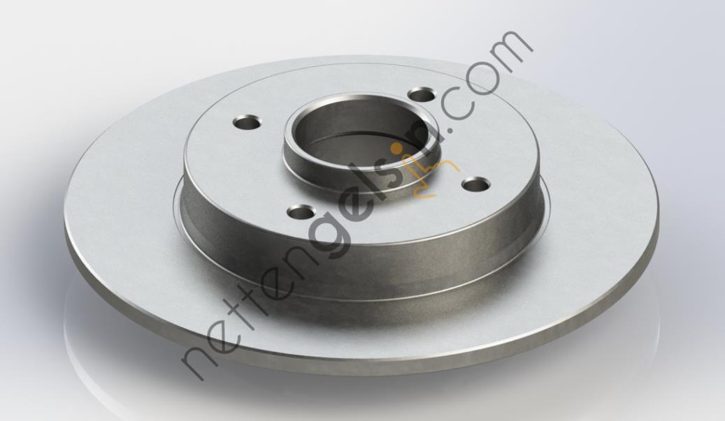 KRAFTVOLL 07040372 ARKA FREN AYNASI 249mm P307 1,4 / 1,4 16V / 1,4HDI / 1,6 16V / 1,6HDI  PEUGEOT-CITROEN BİNEK FREN DİSKİ