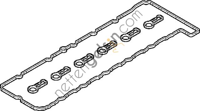 ELRING 369.460 CONTA ÜST KAPAK N-57 E-70/71/90/92/93 F-01/07/10 11127823943 BMW