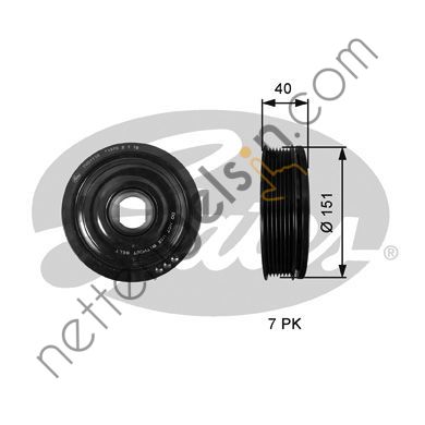 GATES TVD1110 KRANK KASNAGI  MERCEDES BİNEK