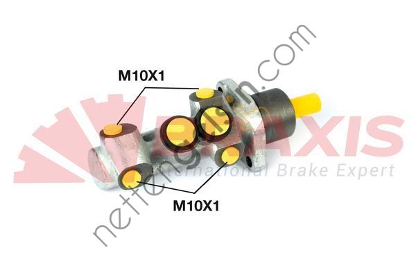 BRAXIS AJ0088 FREN ANA MERKEZI LOGAN 1.6 1.8 2.0 91>01 MEGANE I 2.0 16V 96>03 23.81mm  DACIA BİNEK FREN ANA MERKEZİ